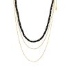 Multilayer Beaded Necklace With Chains The Link, image 