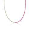 Pearl And Pink Spinel Choker Necklace The Link, image 