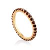 32 Garnets Eternity Ring, Ring Size: 9 / 19, image 