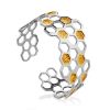 Fabulous Honey Comb Motif Bracelet The Bee, image 