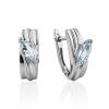 Marquise Cut Topaz Earrings, image 