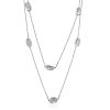 Fabulous 13 Rock Crystals Necklace, Length: 110, image 