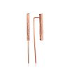 Geometric Design Rose Gold Plated Earrings The ICONIC, image 