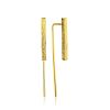 Geometric Design Gilded Silver Earrings The ICONIC, image 