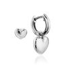 Asymmetric Heart Motif Earrings, image 