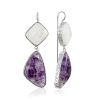 Mix Stone Dangle Earrings The Bella Terra, image 