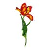 Stunning Tulip Flower Enamel Brooch The Herbarium, image 