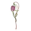 Fritillary Flower Enamel Brooch The Herbarium, image 