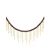 Cherry Amber Choker Necklace With Chains The Palazzo, image 