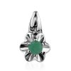 Cute Floral Motif Beryl Pendant, image 