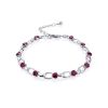 Purple Corundum Chain Bracelet, image 