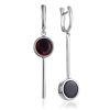 Mismatched Black Amber Earrings The Palazzo, image 