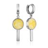 Chunky Amber Dangle Earrings The Palazzo, image 