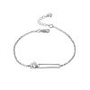 Trendy Chain Bracelet With Tiny Heart, image 