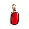Amber Pendant In Gold The Sangria, image 