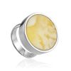 Bold Amber Cocktail Ring The Palazzo, Ring Size: Adjustable, image 