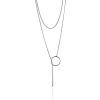 Two-Layered Chain Necklace The ICONIC, Length: 40, image 