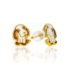 Cute Enamel Studs "Puppies", image 