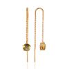 Chic Zultanite Threader Earrings, image 