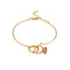 Designer Ring Motif Chain Bracelet With Zultanite, image 