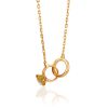 Stylish Gilded Necklace With Zultanite Pendant, image 