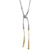 Node Motif Bicolor Necklace The Silk, image 