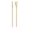 Chic Gilded Chain Earrings The Sparkling, image 
