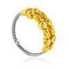 Bold Bicolor Beaded Ring The Sparkling, Ring Size: 8 / 18, image 