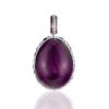 Colorful Violet Enamel Egg Pendant The Romanov, image 