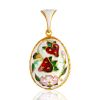 Enamel Strawberry Pendant The Romanov, image 