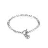 Heart Motif Toggle Bracelet The ICONIC, image 