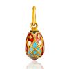 Tiny Enamel Egg Pendant The Romanov, image 