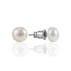 Classy Cultured Pearl Stud Earrings The Oceania, image 
