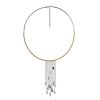 Hoop Necklace With Gilded Beads And Shimmering Coins The Sparkling, image 