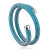Bold Coil Bracelet With Blue Filament The Supernova, image 
