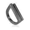 Чернёное кольцо SILK с матовым финишем, Ring Size: 8 / 18, image 