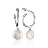 Designer Baroque Pearl Earrings The Oceania, image 