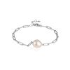Stylish Chain Bracelet With Baroque Pearl The Oceania, image 