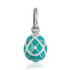 Elegant Two-Tone Enamel Egg Pendant The Romanov, image 