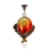 Glossy Enamel Fish Pendant The Romanov, image 