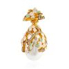 Gorgeous Enamel Egg Pendant With Pearl The Romanov, image 