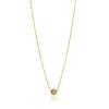 Minimalist Faceted Bead Charm Necklace The Sparkling, image 