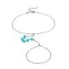 Exquisite Slave Bracelet With Turquoise Beads The Link, image 