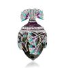 Faceted Crystal Egg Pendant With Enamel The Romanov, image 