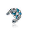 Whimsical Designer Ear Cuff With Enamel The Gothic, image 