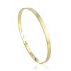 Silky Textured Gilded Bangle Bracelet The ICONIC, image 
