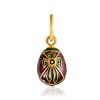 Tiny Egg Pendant With Enamel The Romanov, image 