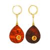 Fabulous Amber Drop Earrings, image 