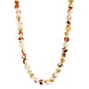 Stunning Mosaic Amber Beaded Necklace, image 