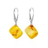 Chic Amber Cubes Earrings, image 